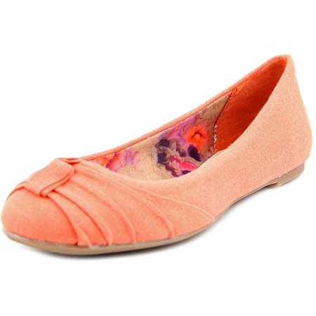 Fergalicious Winona Round Toe Canvas Ballet Flats