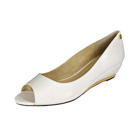 J. Renee Neda Women Open Toe Synthetic Wedge Heel