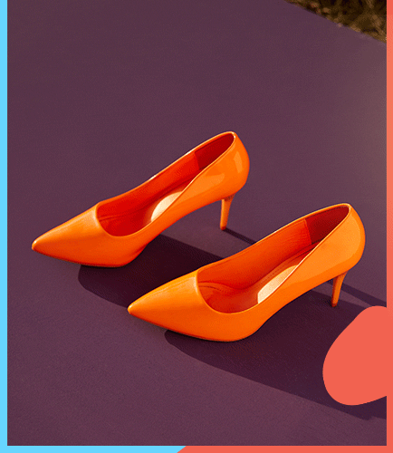 Orange Heels